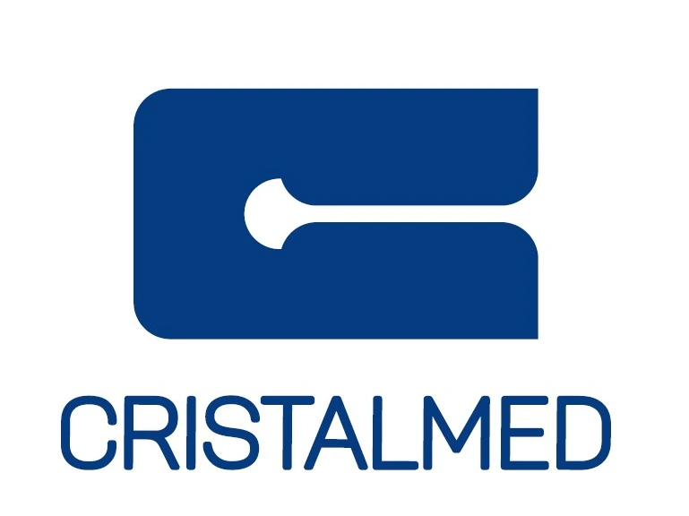 Logo Cristalmed solutions textiles professionnelles Belgique